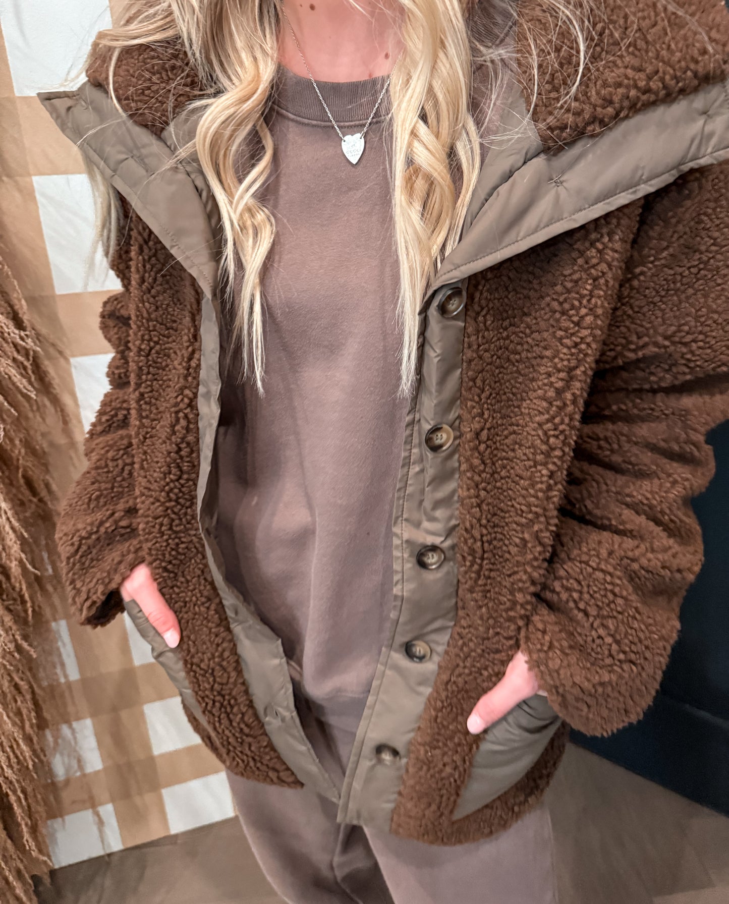 Brownie Sherpa Jacket