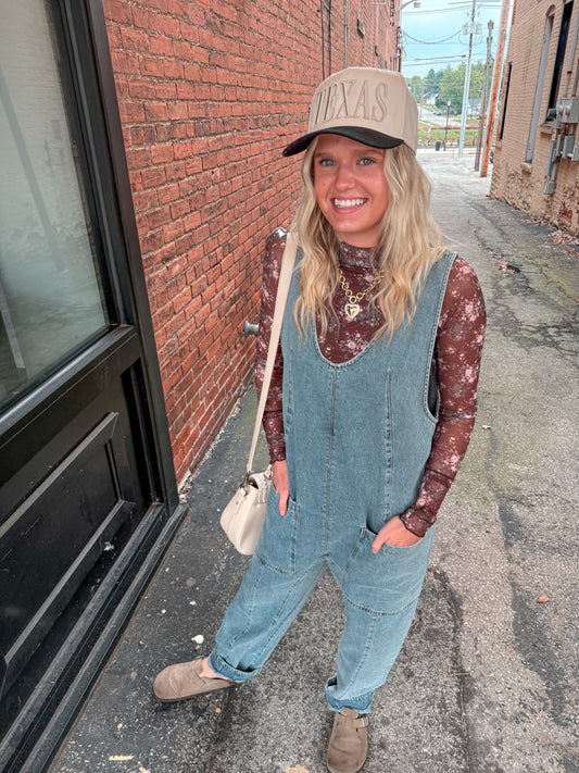 Denim Jumpsuit