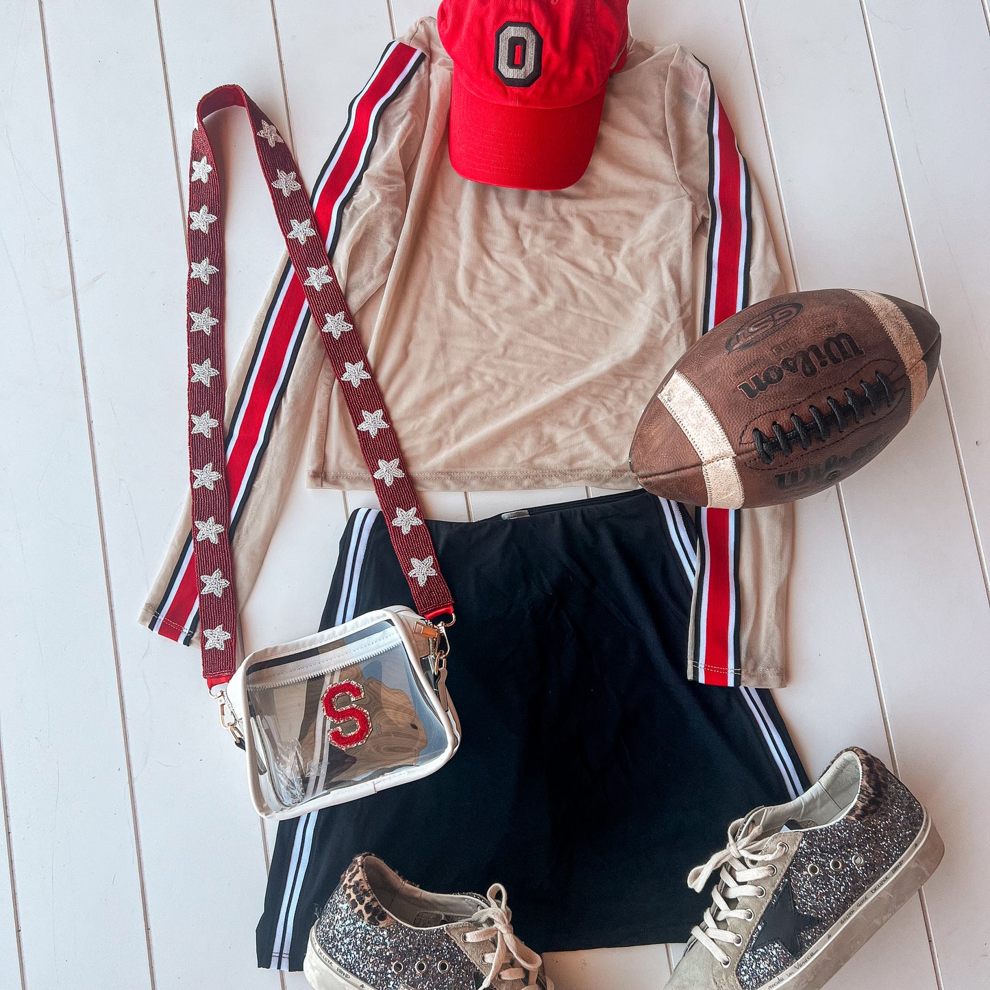 The Buckeye Mesh Top