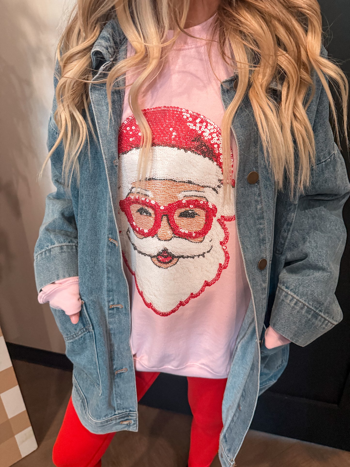 Sequence Santa Crewneck