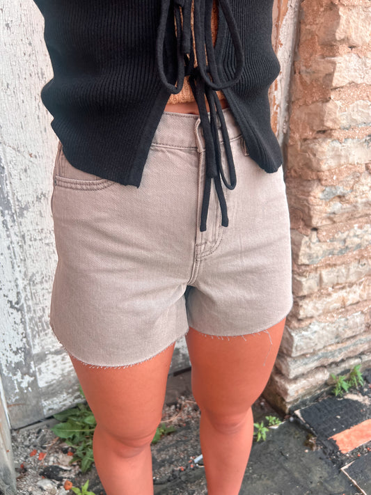 Grey Hidden Shorts