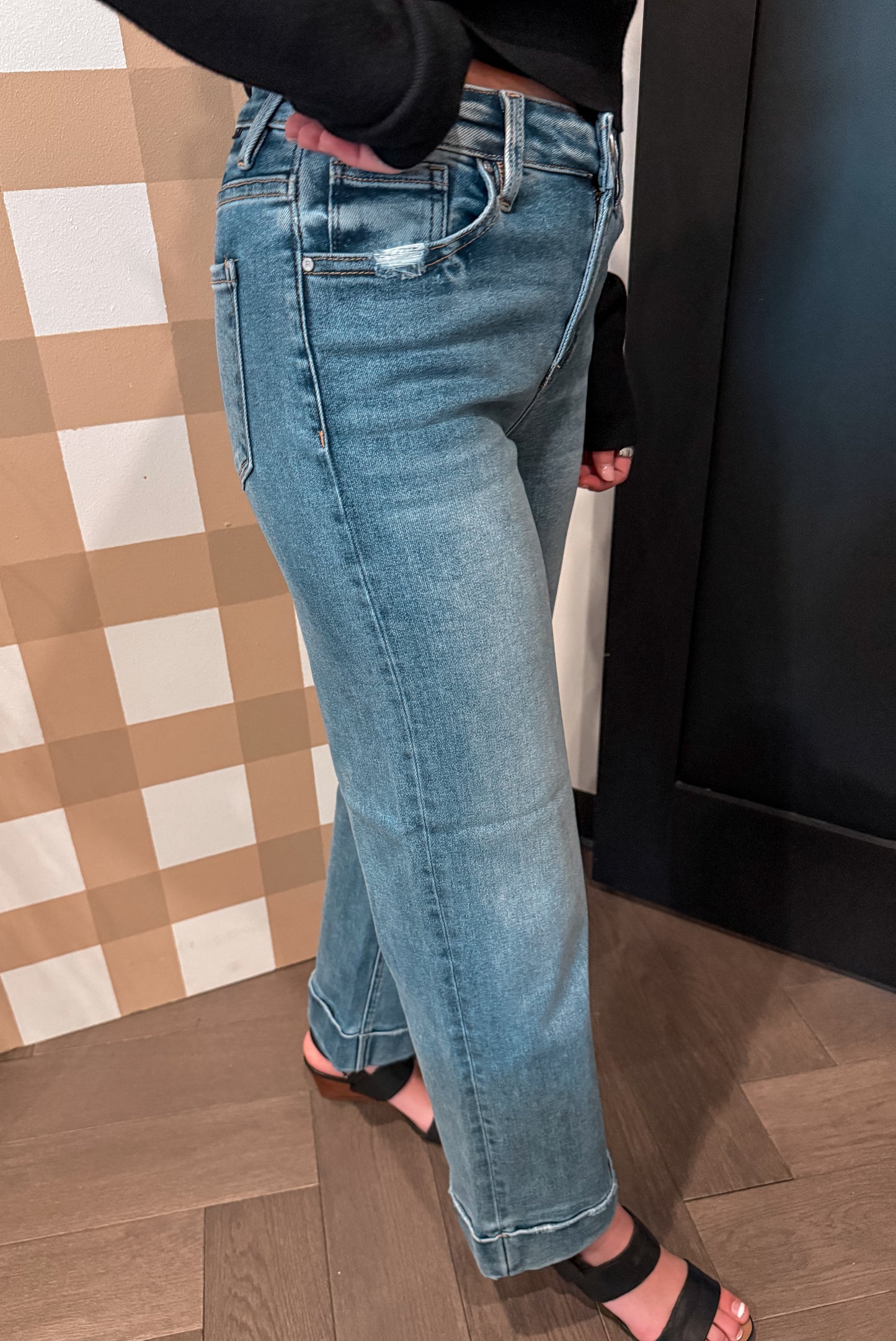 Taylor Mid Rise Jeans