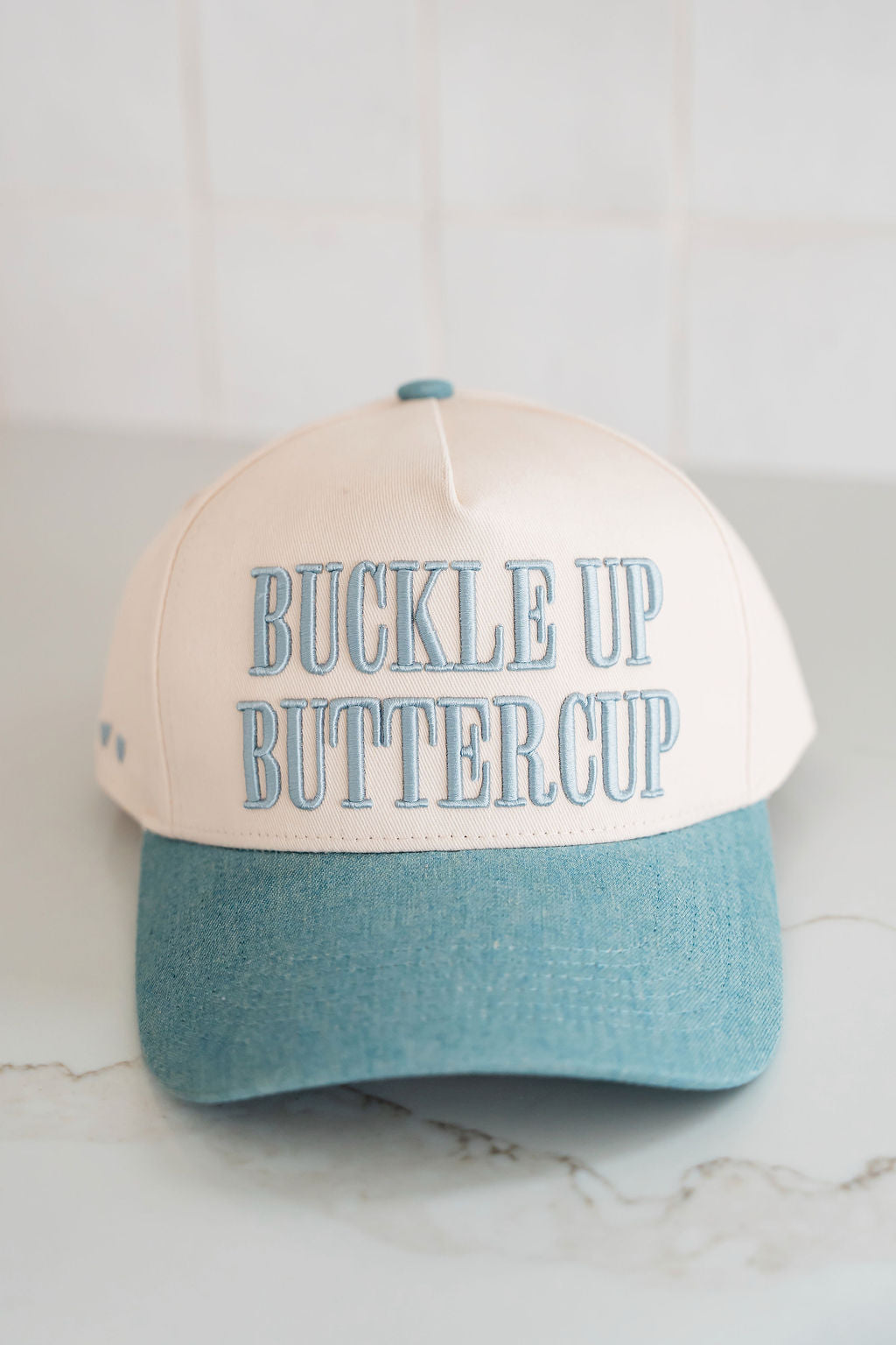Buckle up Buttercup Trucker Hat