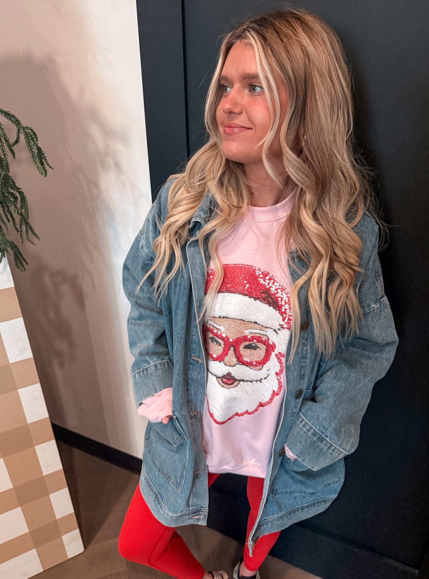 Sequence Santa Crewneck