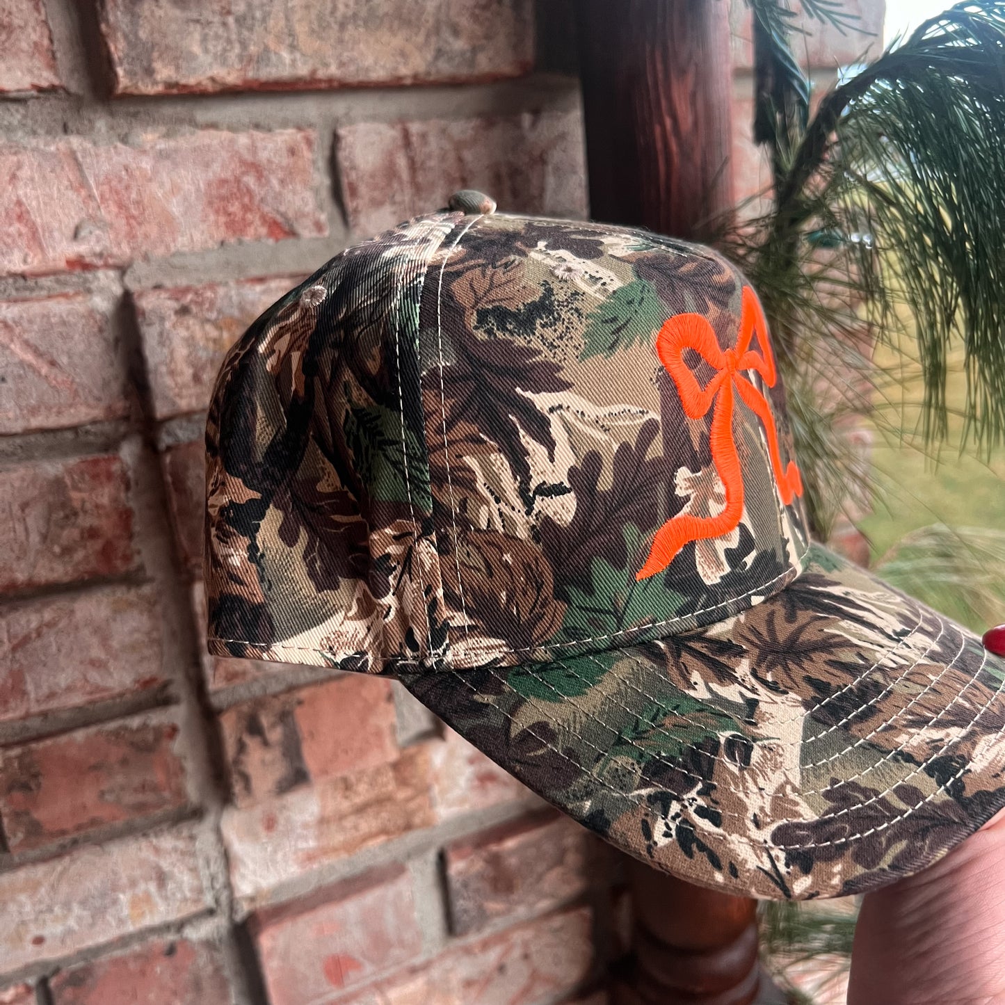 Camo Bow Trucker Hat