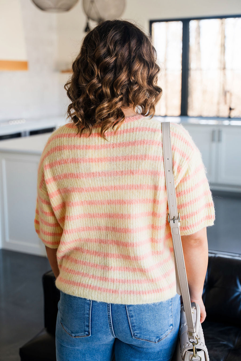 Lemon Drop Sweater Top