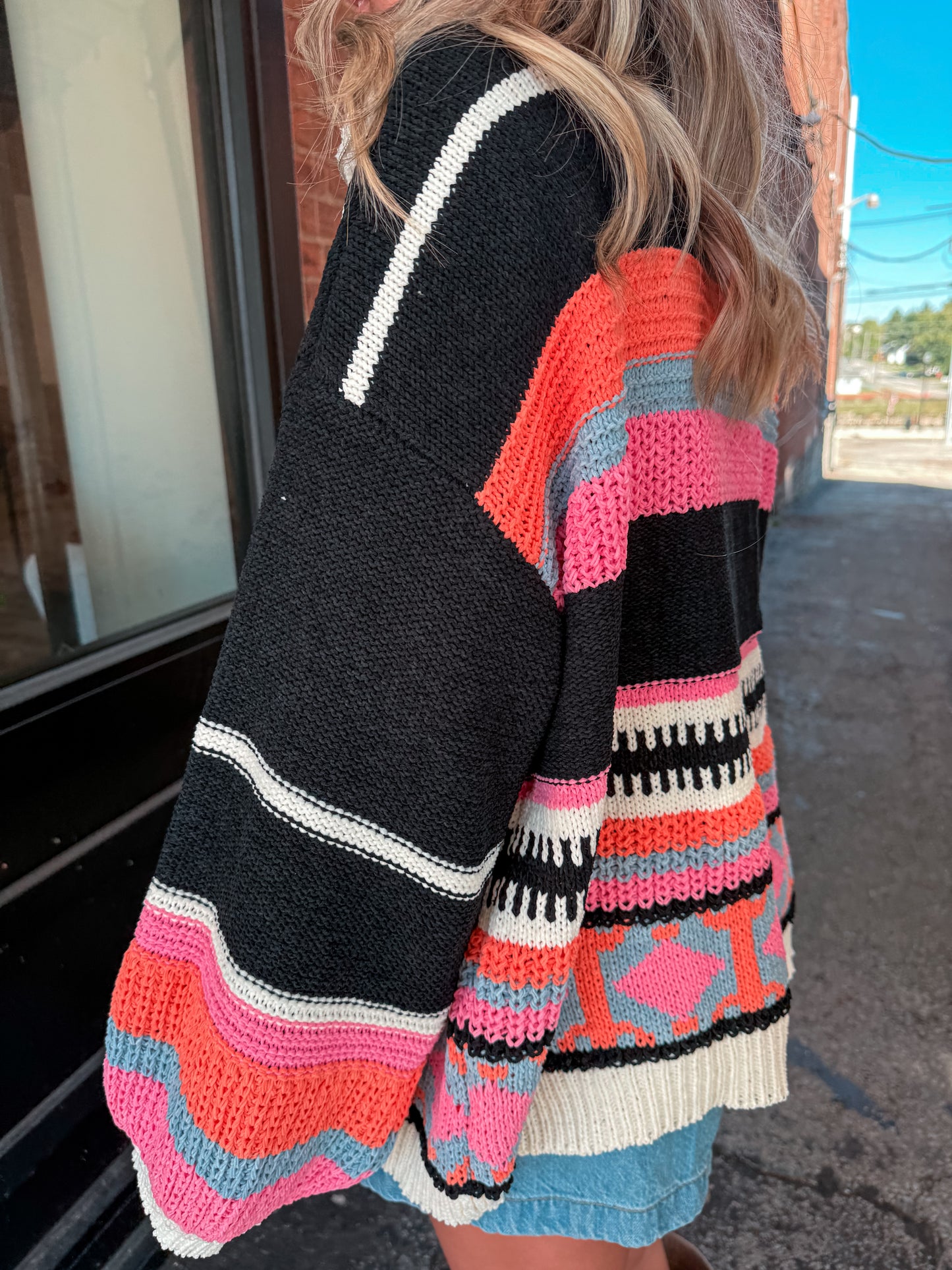 Color Block Pullover