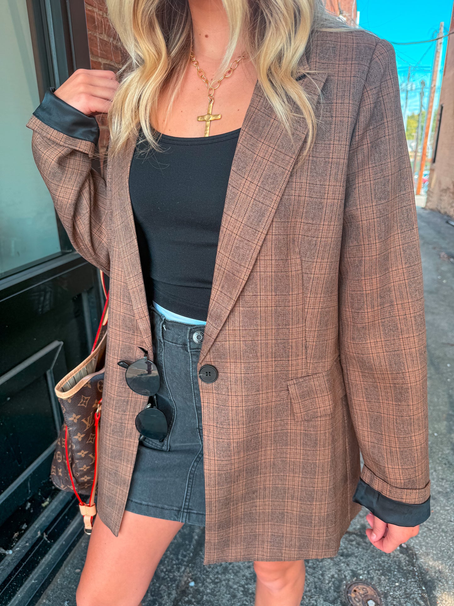 Brown Blazer