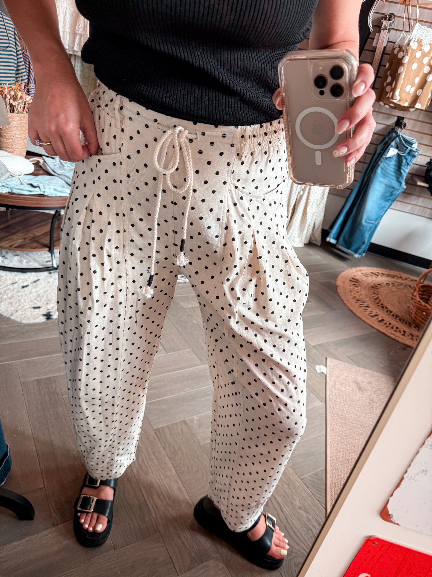 Charlie Polka Dot Bottoms