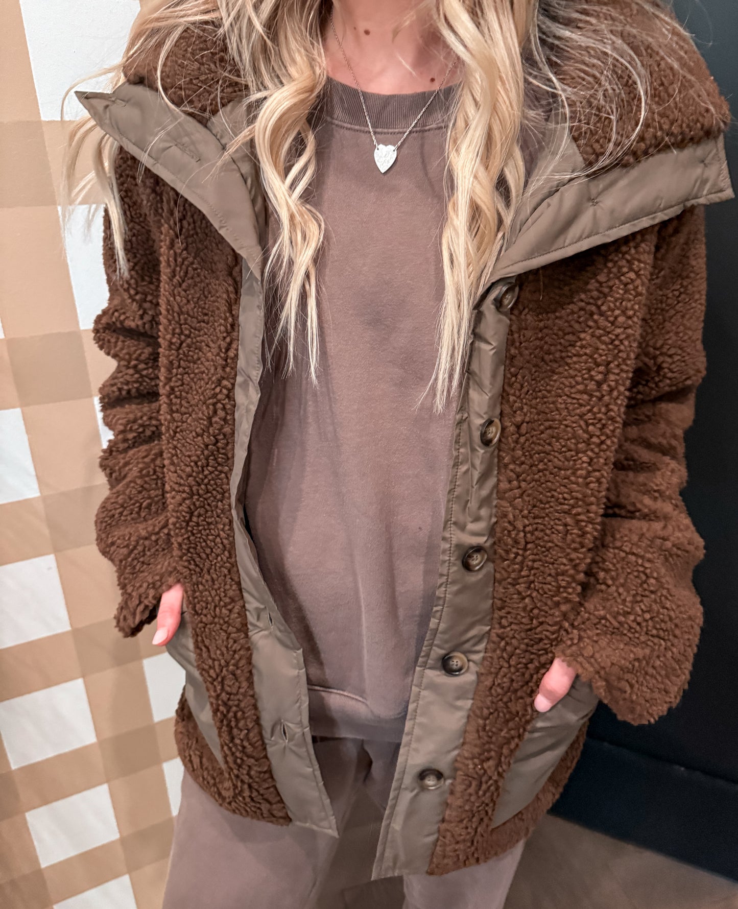 Brownie Sherpa Jacket