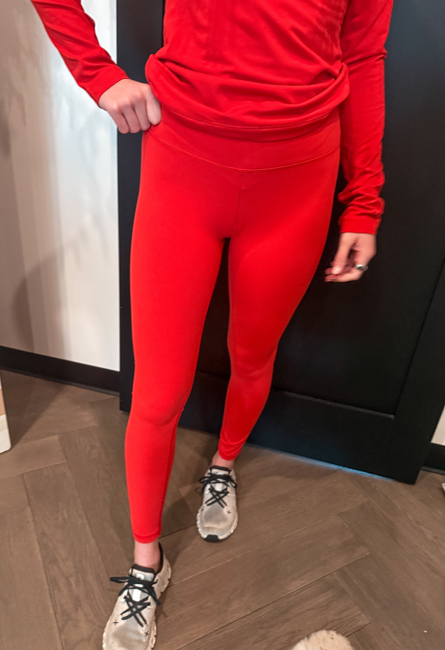 Rowdy Red Basic Leggings