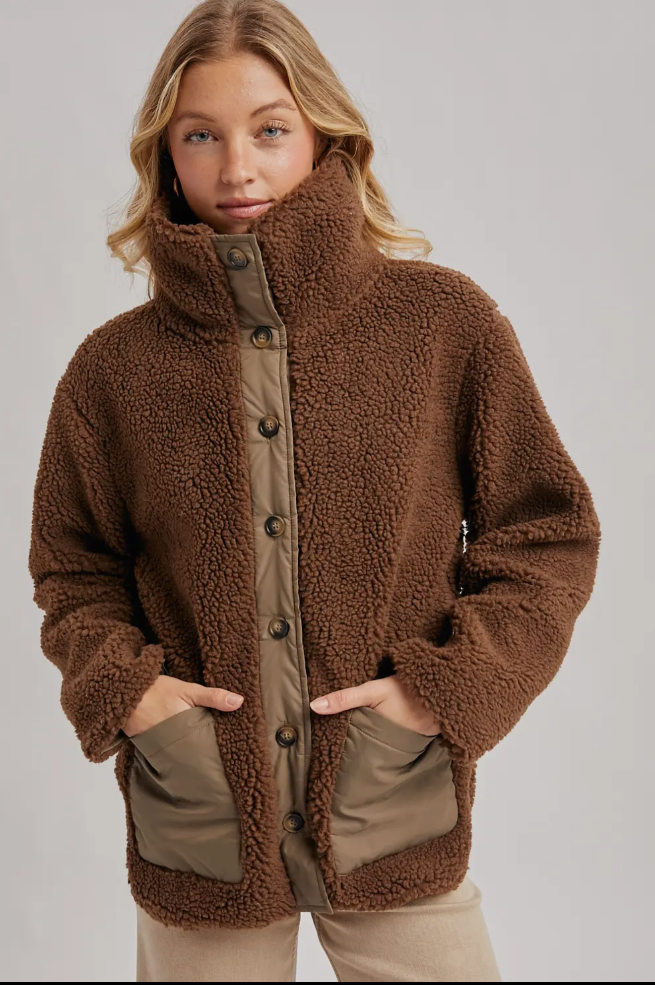 Brownie Sherpa Jacket