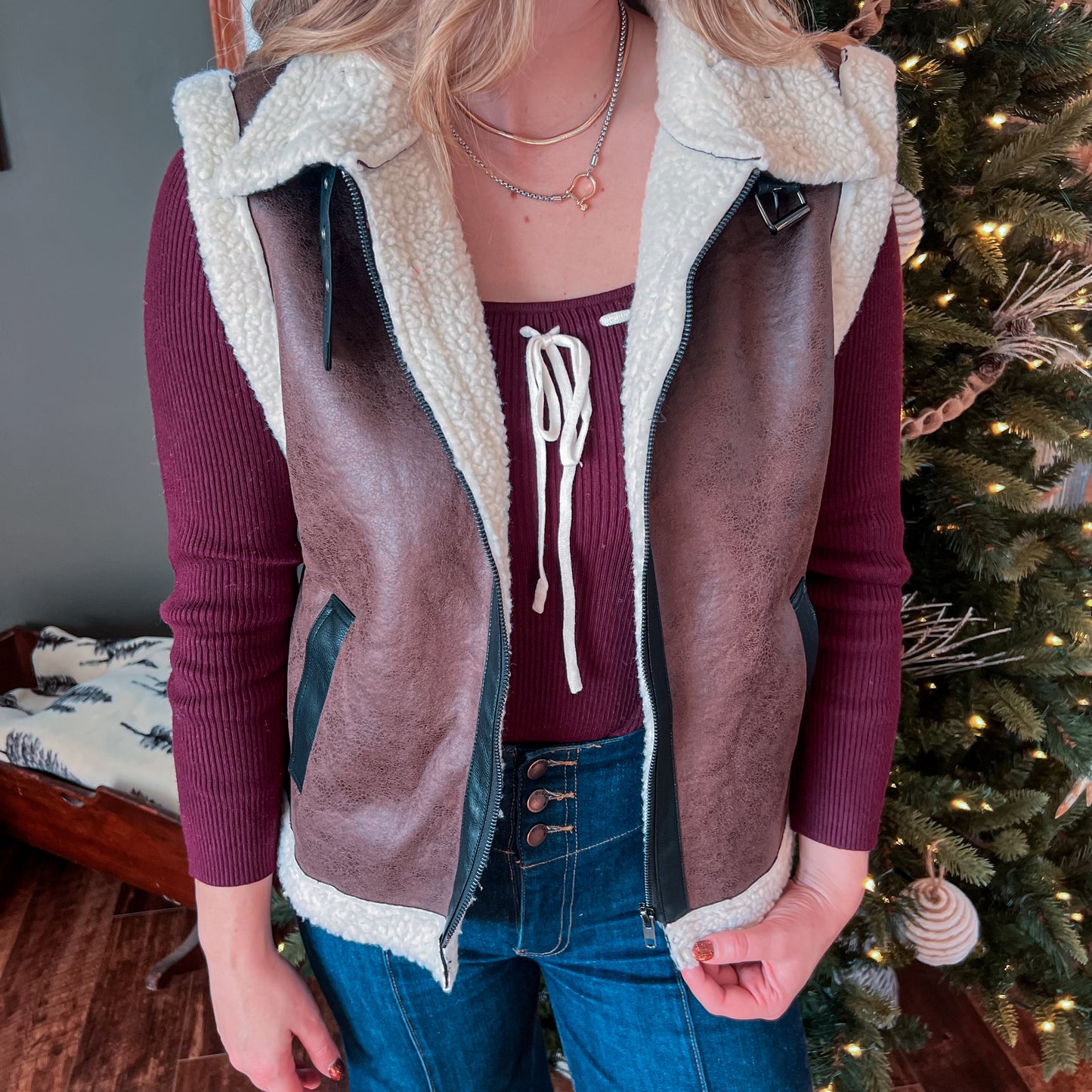 Teddy Sherpa Vest