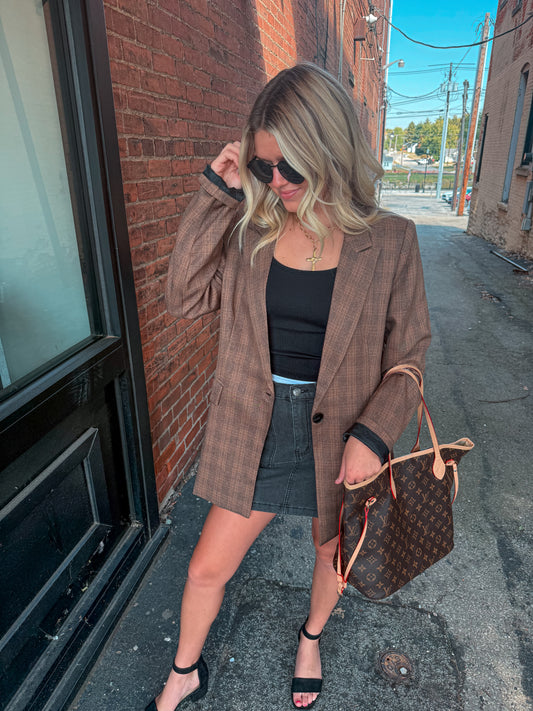 Brown Blazer