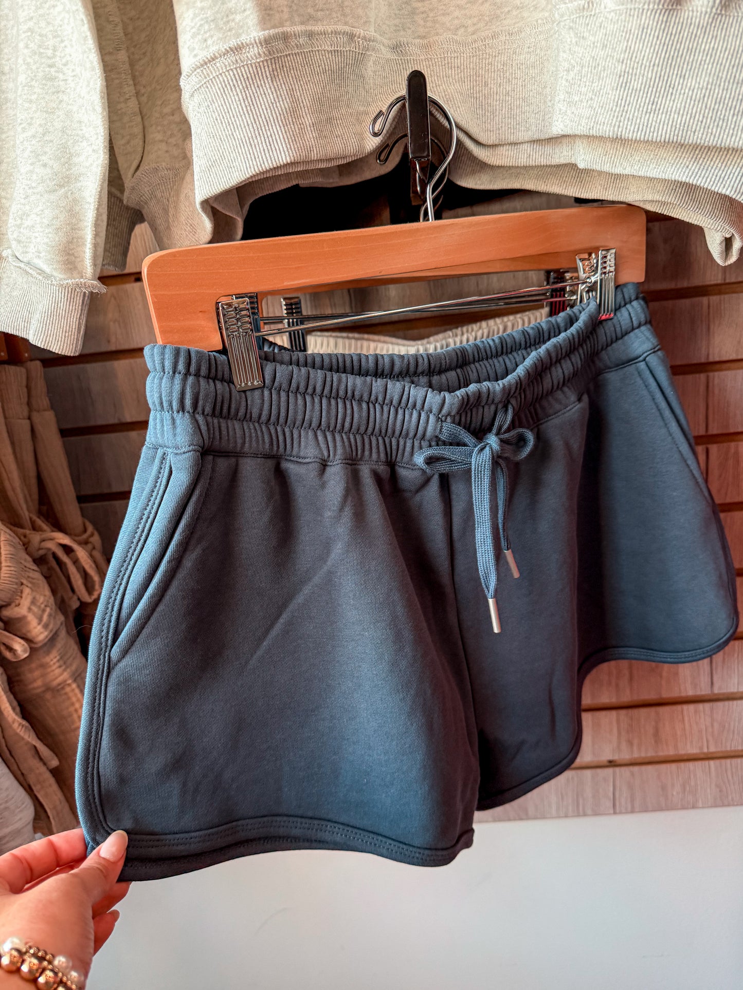 Denim Blue Lounge Shorts