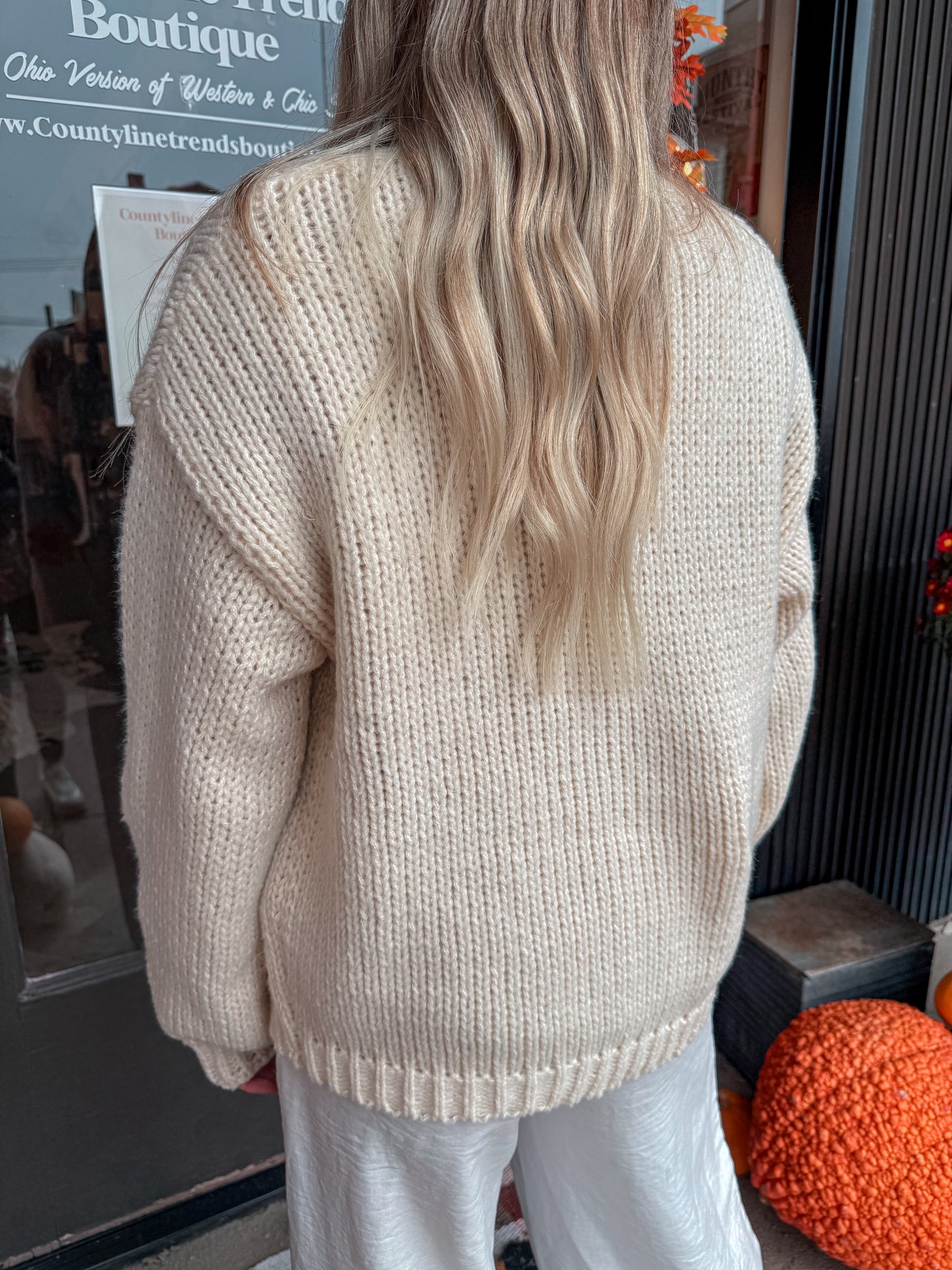 Sunflower Embroidered Cardigan