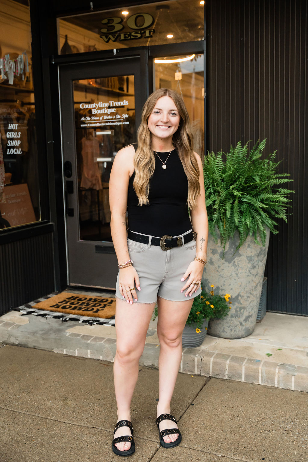 Grey Hidden Shorts