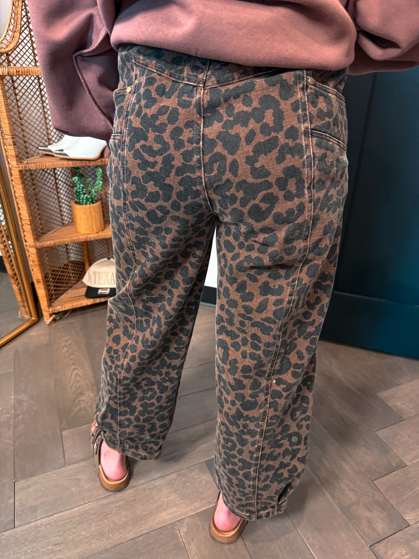 Cheetah Girl Barrel Pants