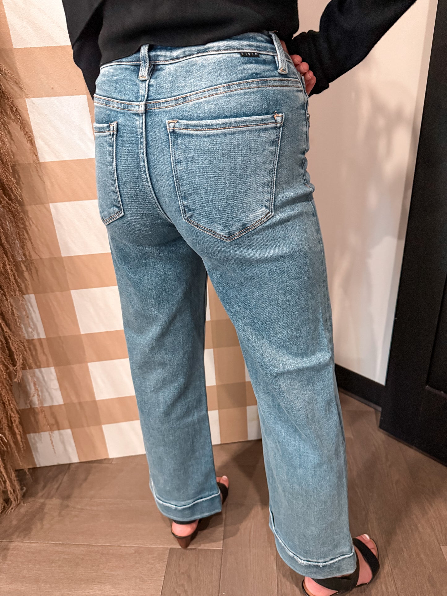 Taylor Mid Rise Jeans