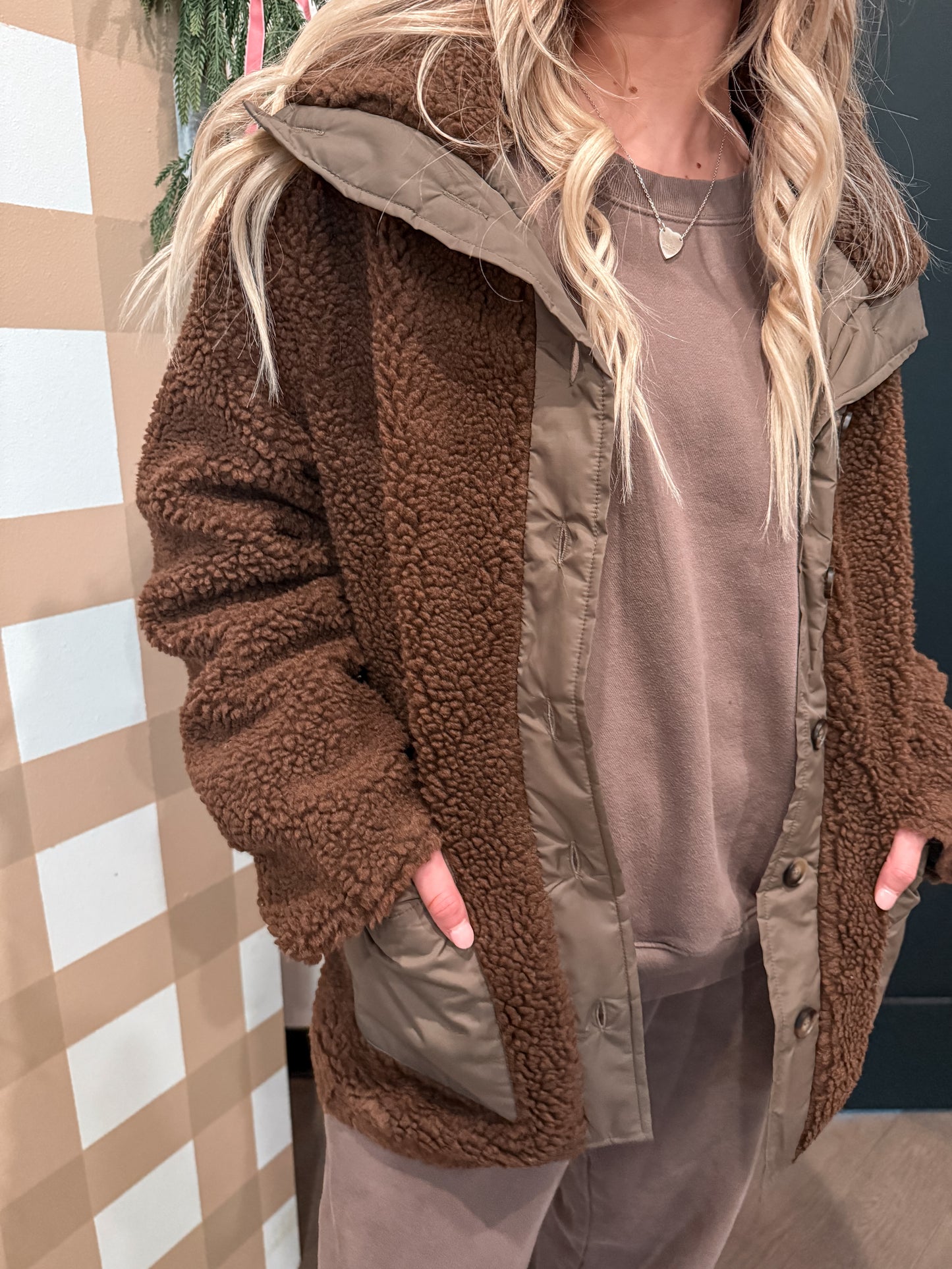 Brownie Sherpa Jacket