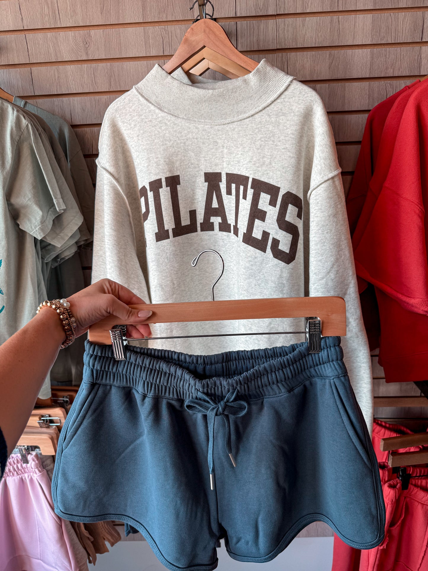 Denim Blue Lounge Shorts