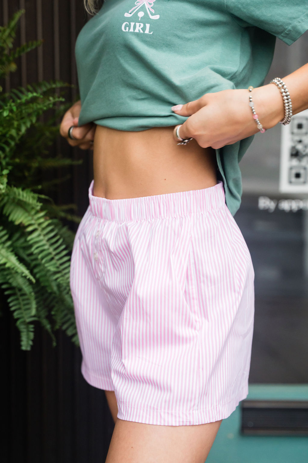 Missy Stripe Boxer Shorts