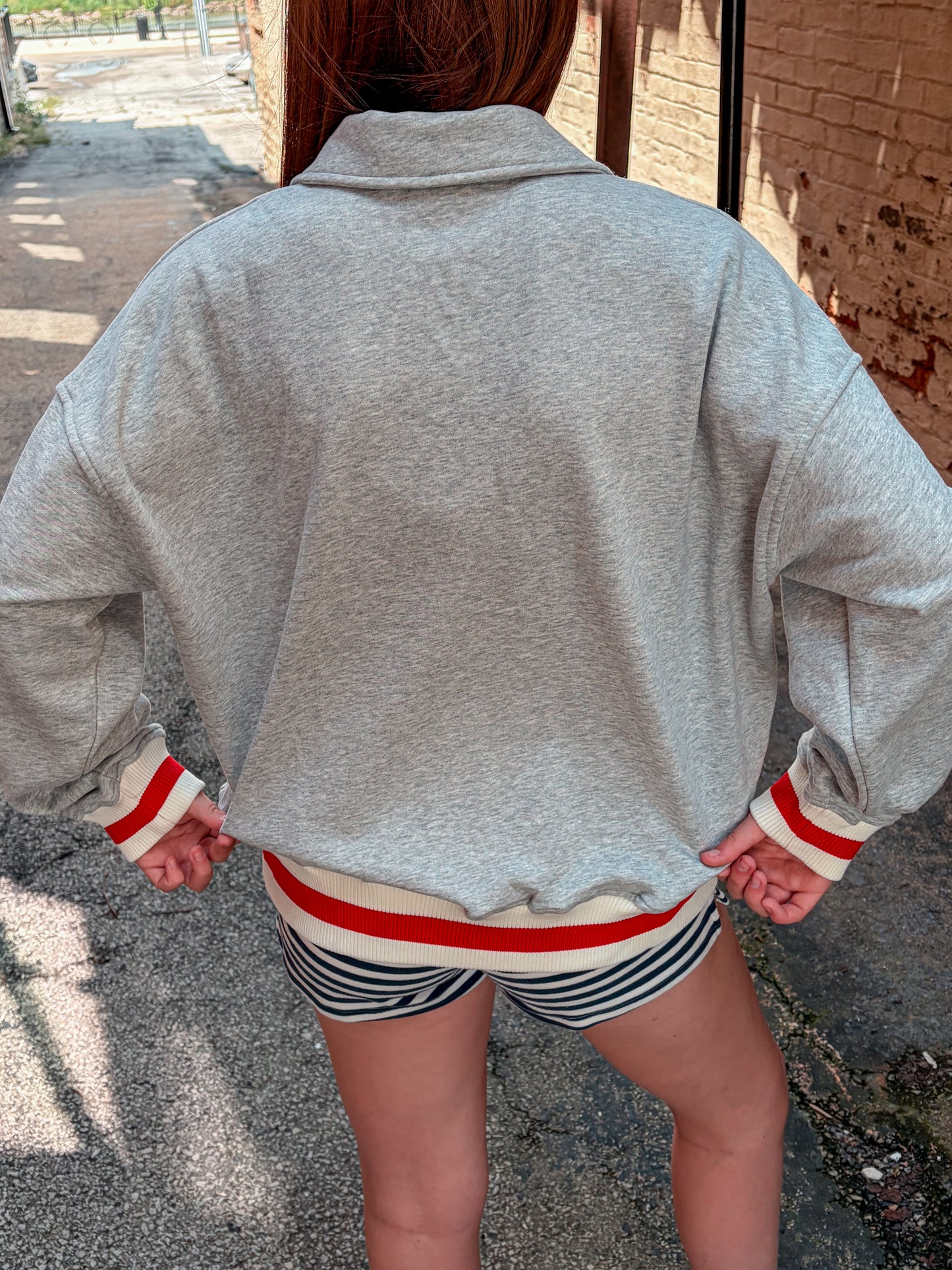 USA Quarter Zip Pullover