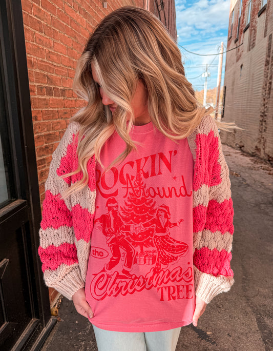 Rocking Around the Christmas Tree Graphic Tee