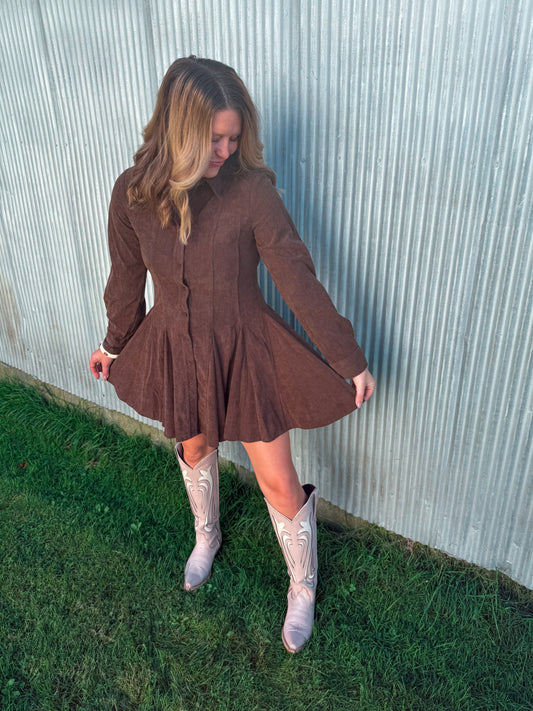 Corduroy Dress