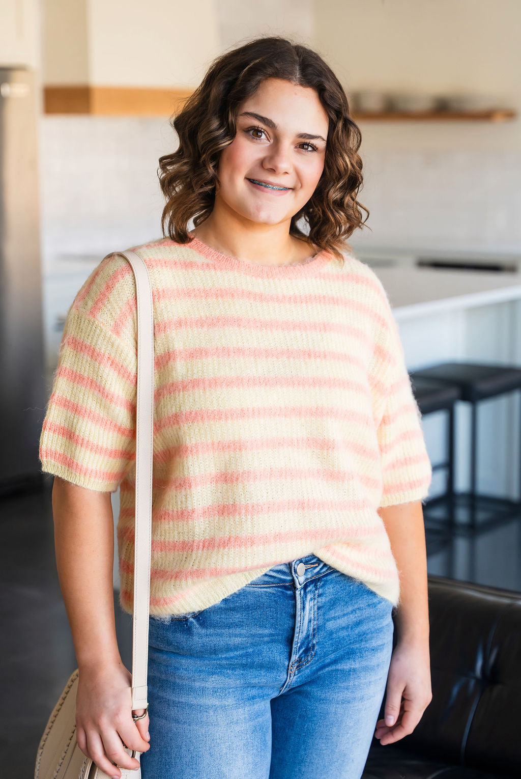 Lemon Drop Sweater Top