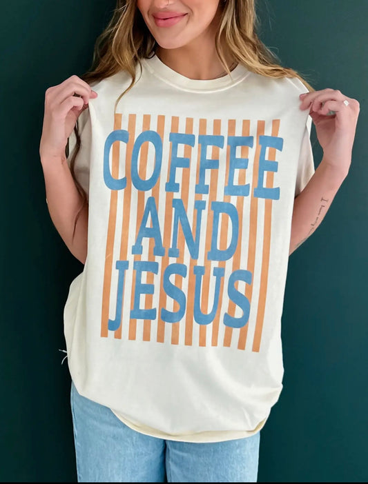 Coffee & Jesus Graphic Tee