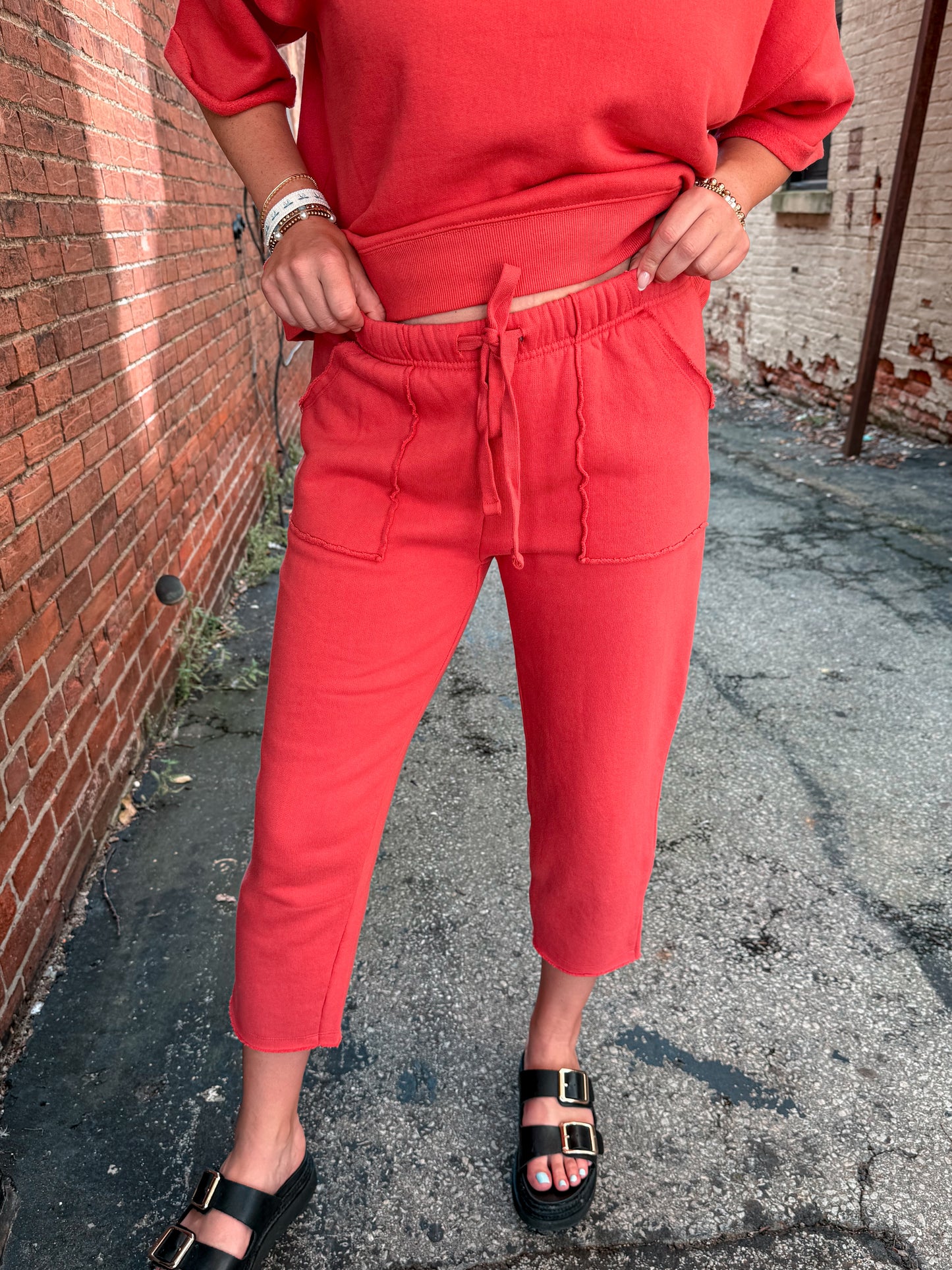 Brushed Brick Lounge Pants