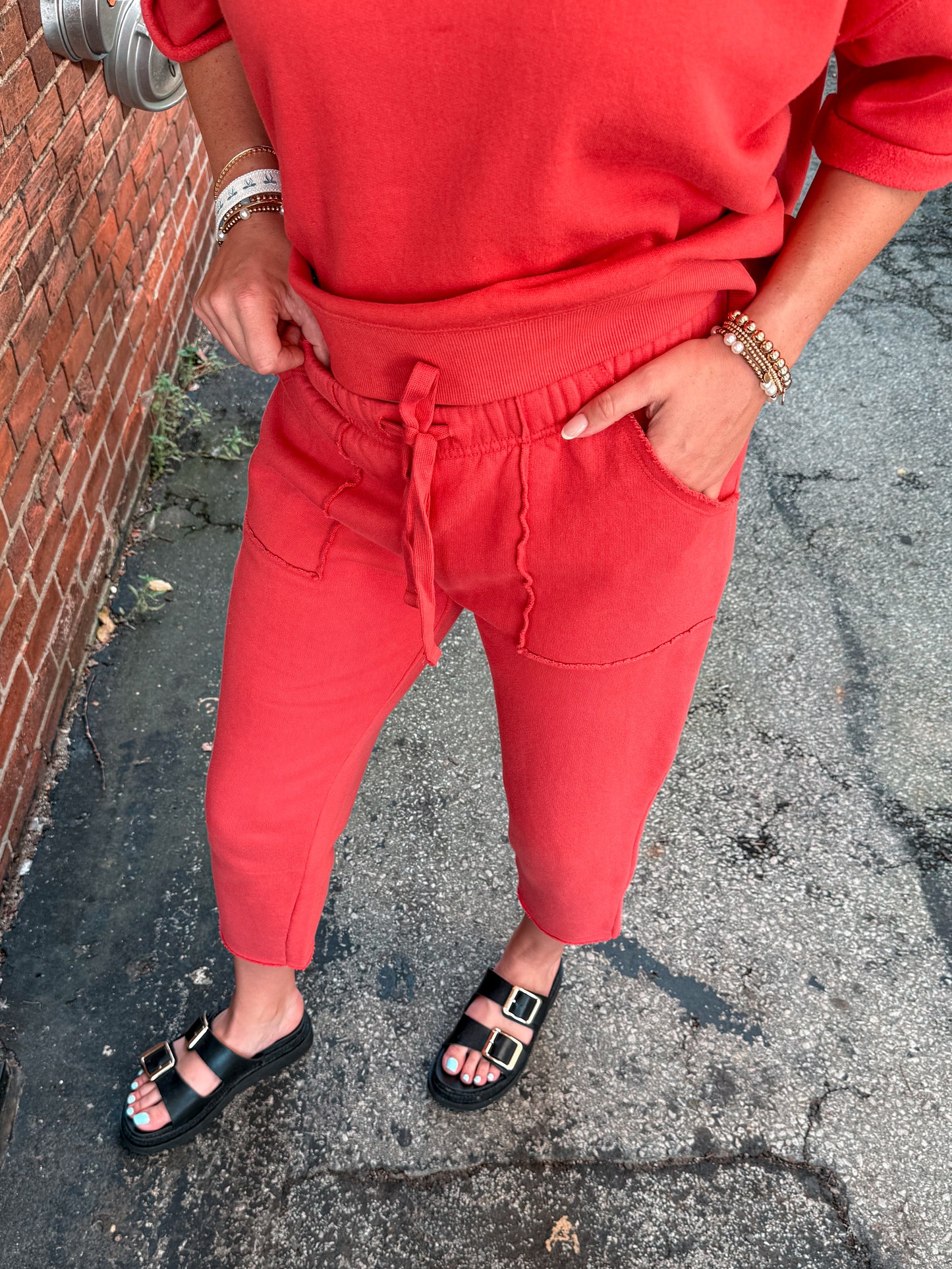 Brushed Brick Lounge Pants