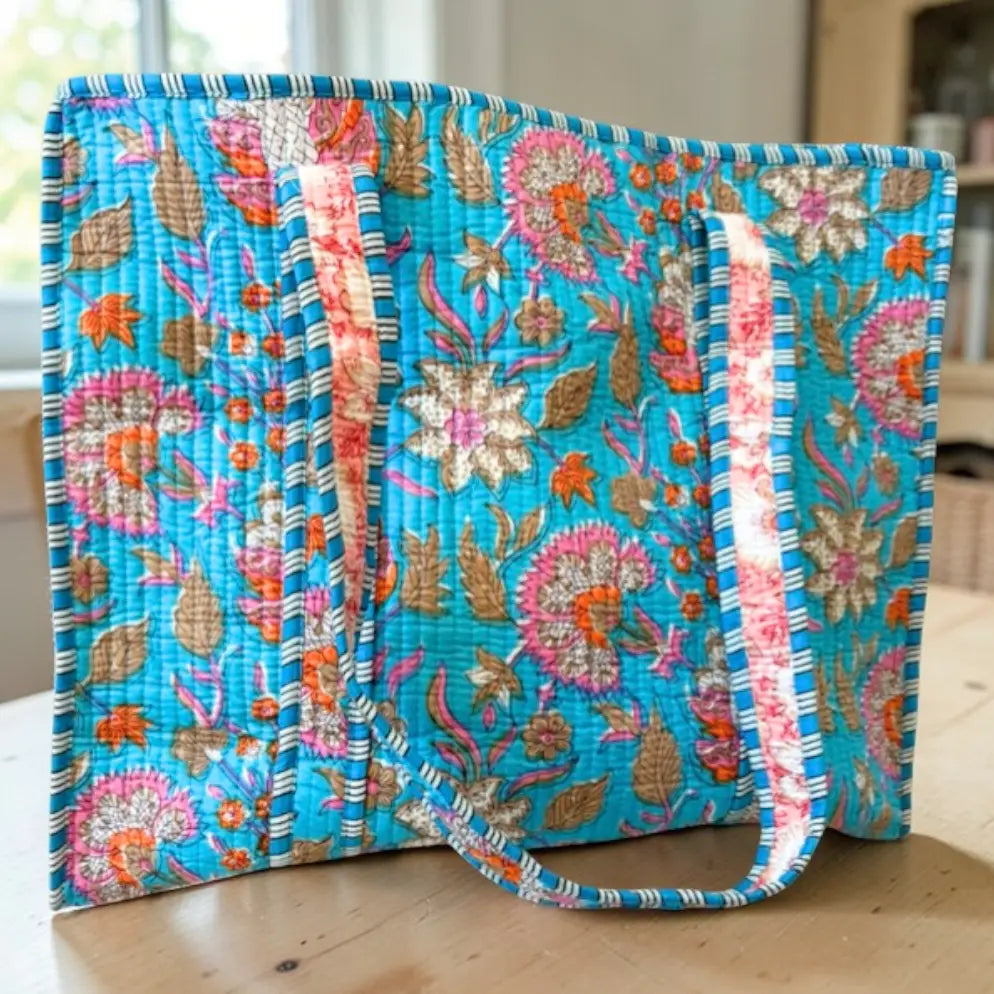 Becky Bloom Floral Tote